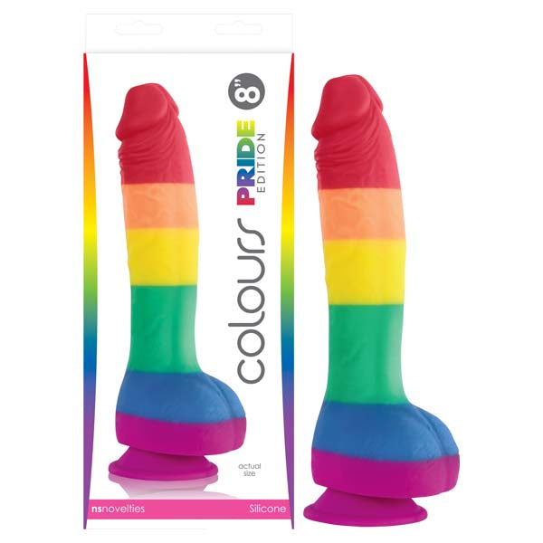 Colours Pride Edition Rainbow Dildo