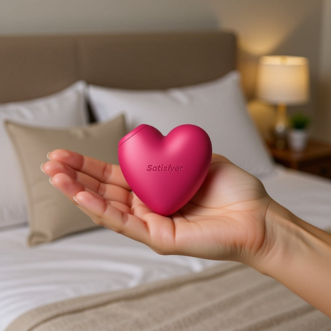 Air pulse toy on soft surface — The Pleasure Space