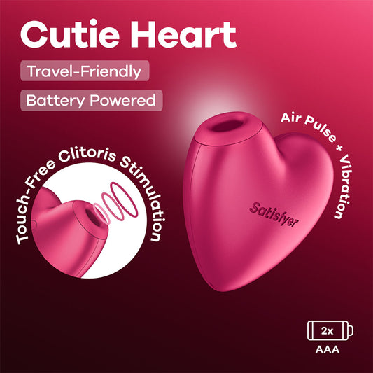 Satisfyer Cutie Heart - Battery Operated