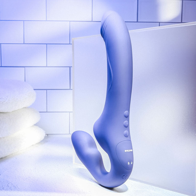 Evolved 2 Become 1 Strapless Strap-On Vibrator