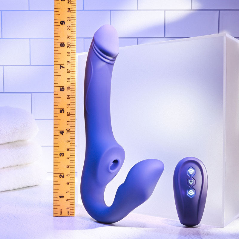 Evolved 2 Become 1 Strapless Strap-On Vibrator