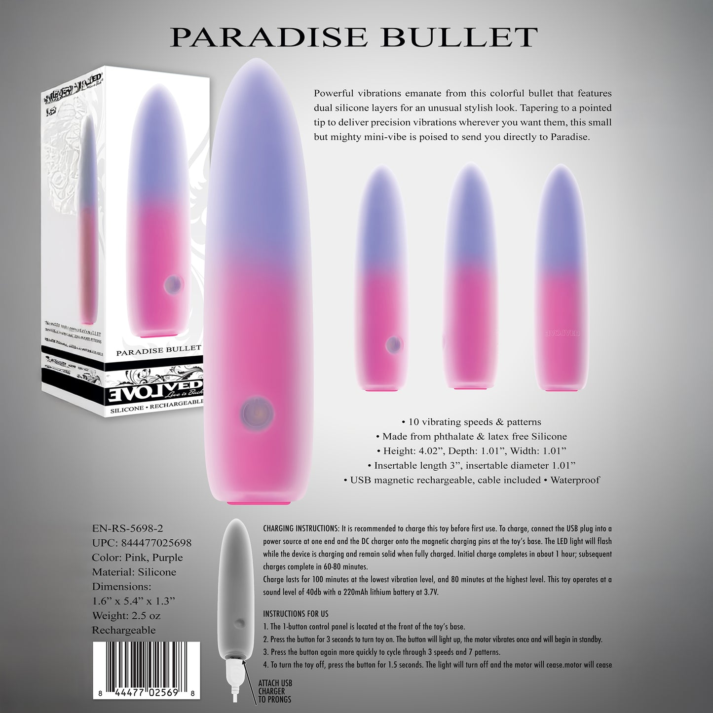 Evolved Paradise Bullet
