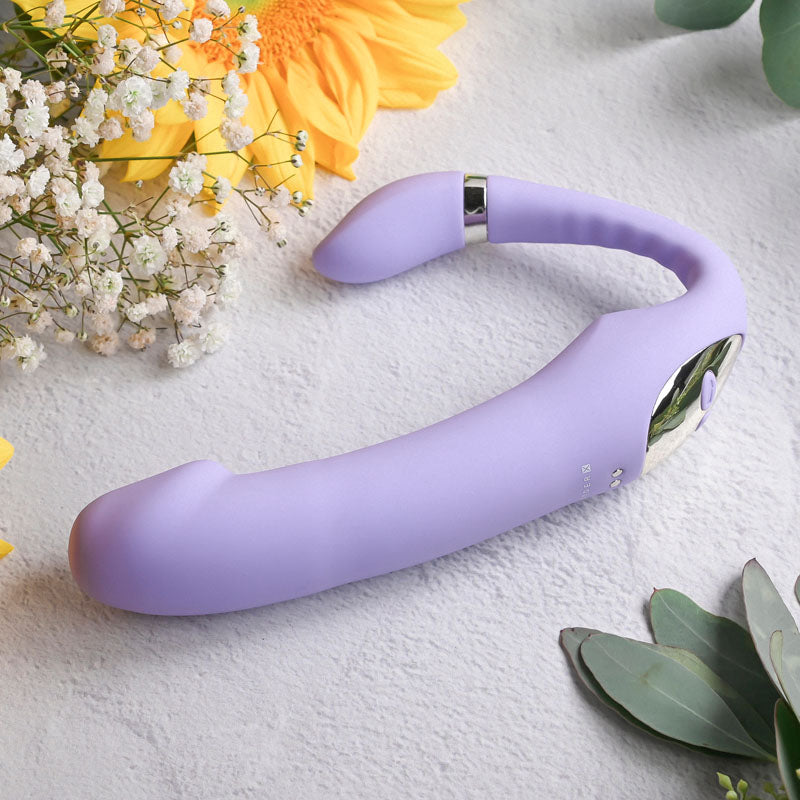 Gender X Orgasmic Orchid Strapless Strap-On Vibrator