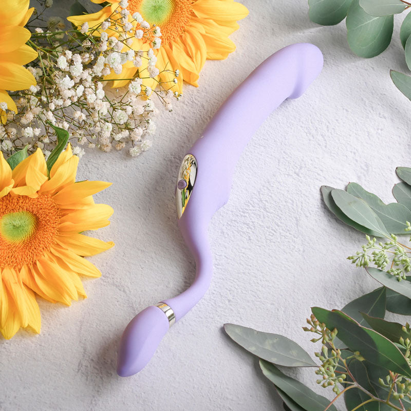 Gender X Orgasmic Orchid Strapless Strap-On Vibrator