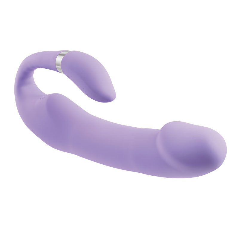 Gender X Orgasmic Orchid Strapless Strap-On Vibrator