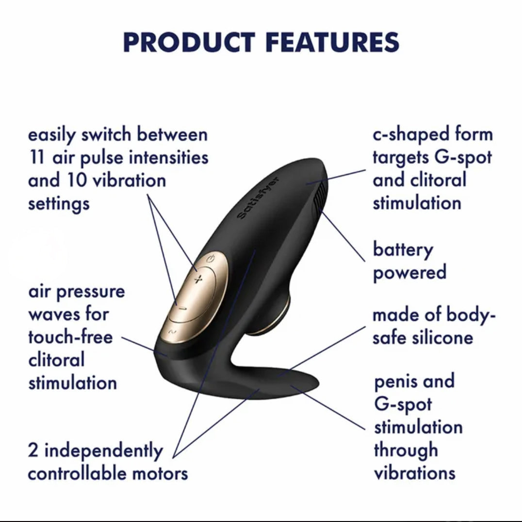 Satisfyer Pro 4 Couples - Battery Series