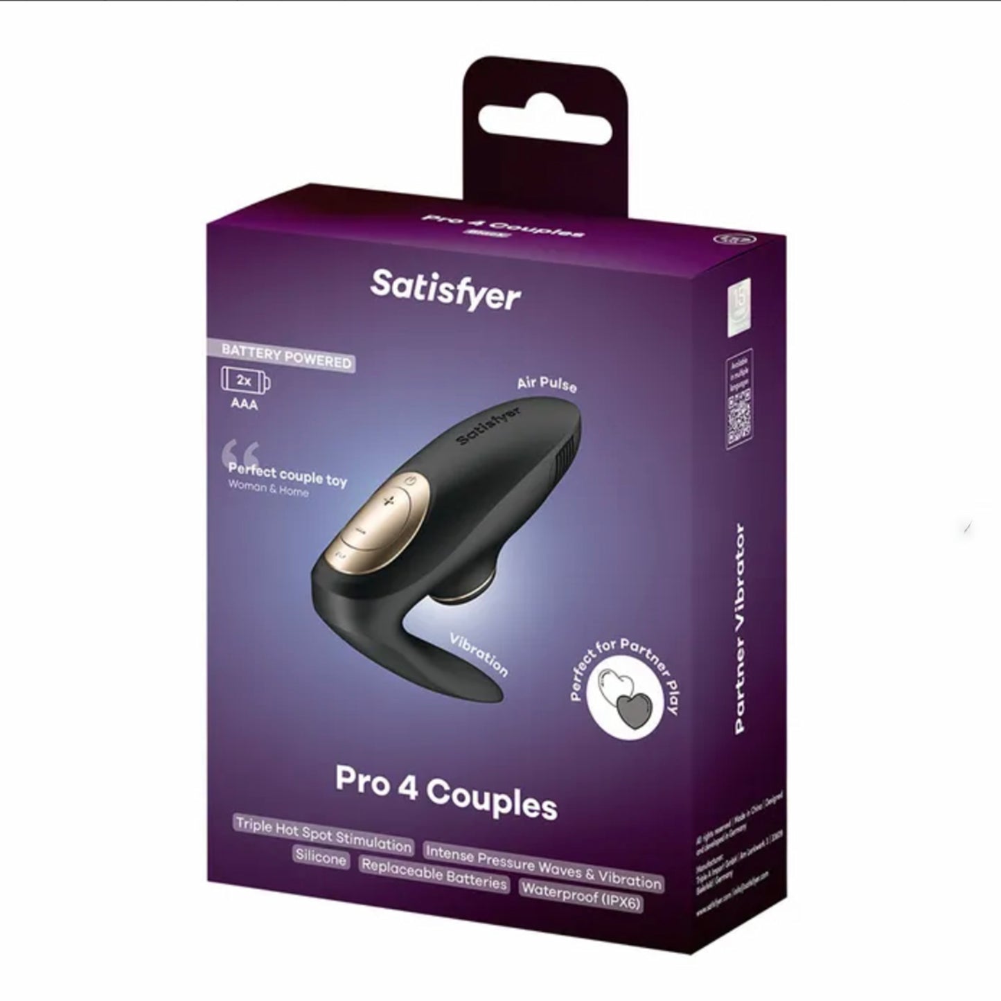 Satisfyer Pro 4 Couples - Battery Series