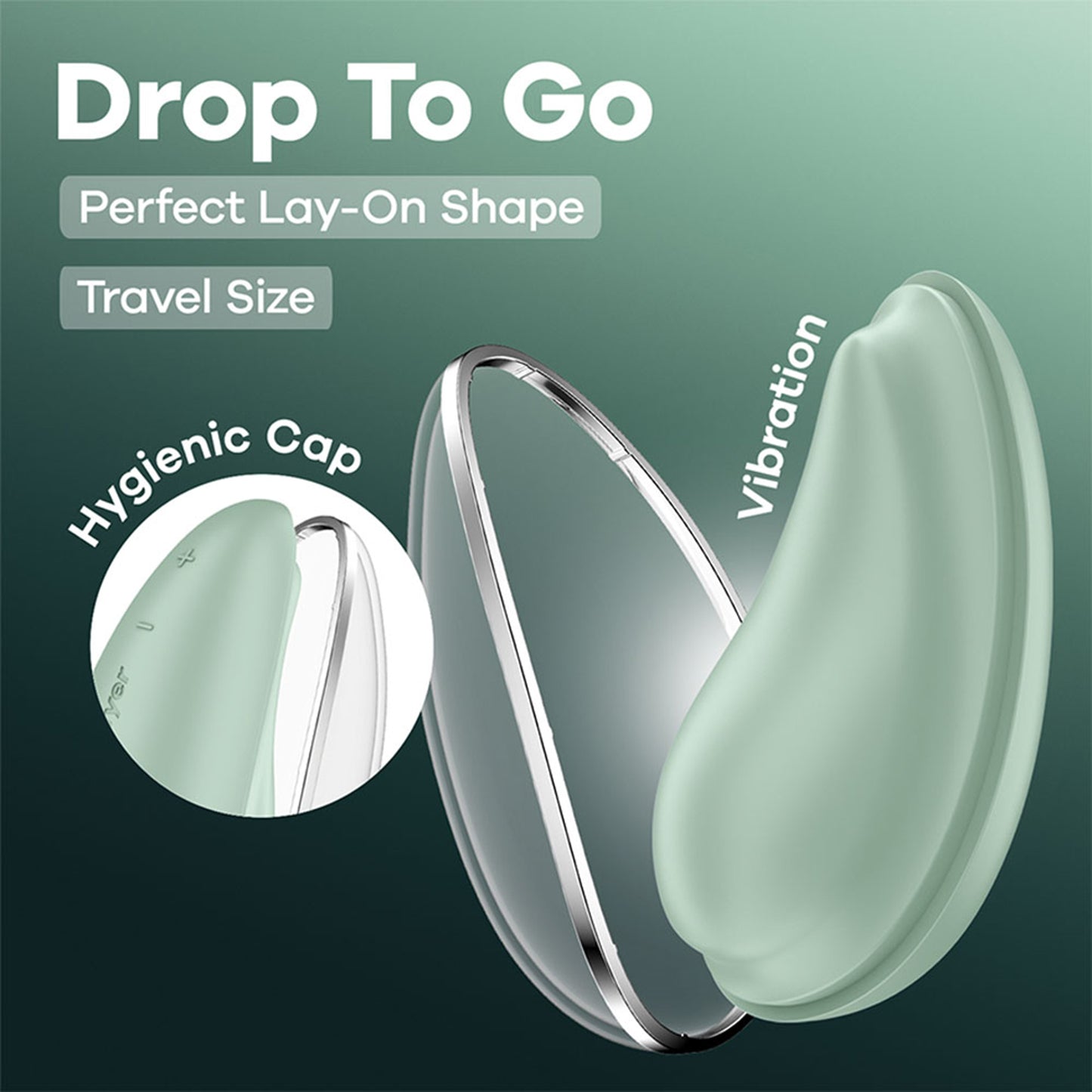 Satisfyer Drop to Go Lay-on Vibrator