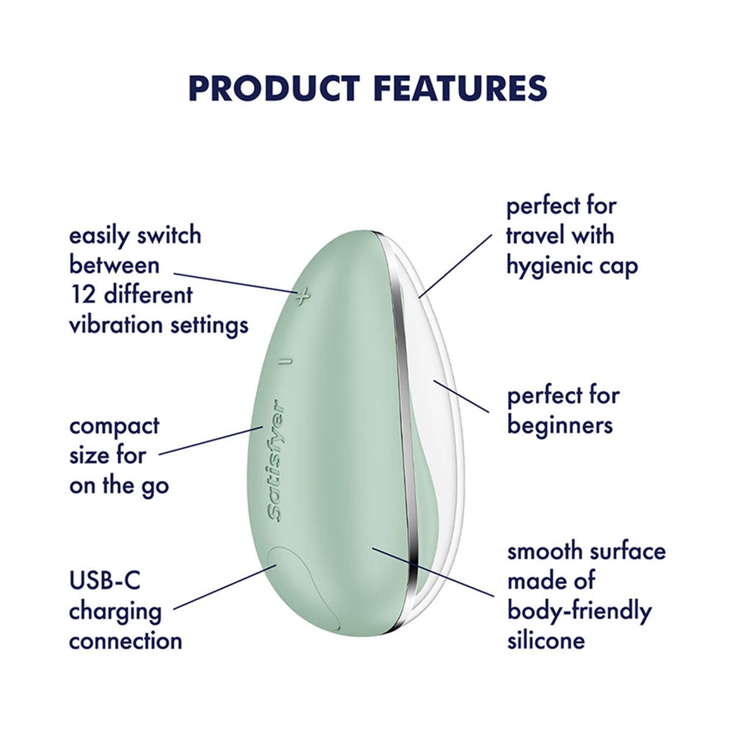 Satisfyer Drop to Go Lay-on Vibrator