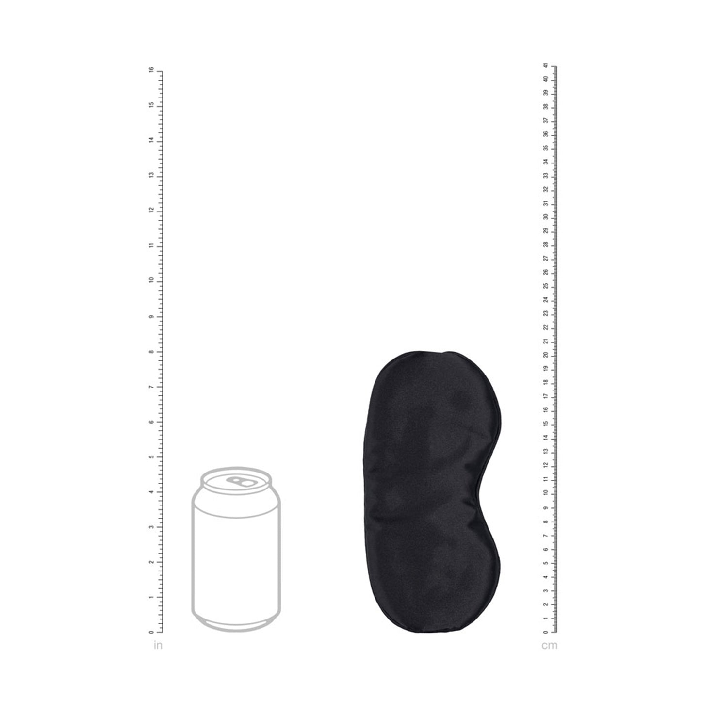 OUCH! Satin Mask - Black